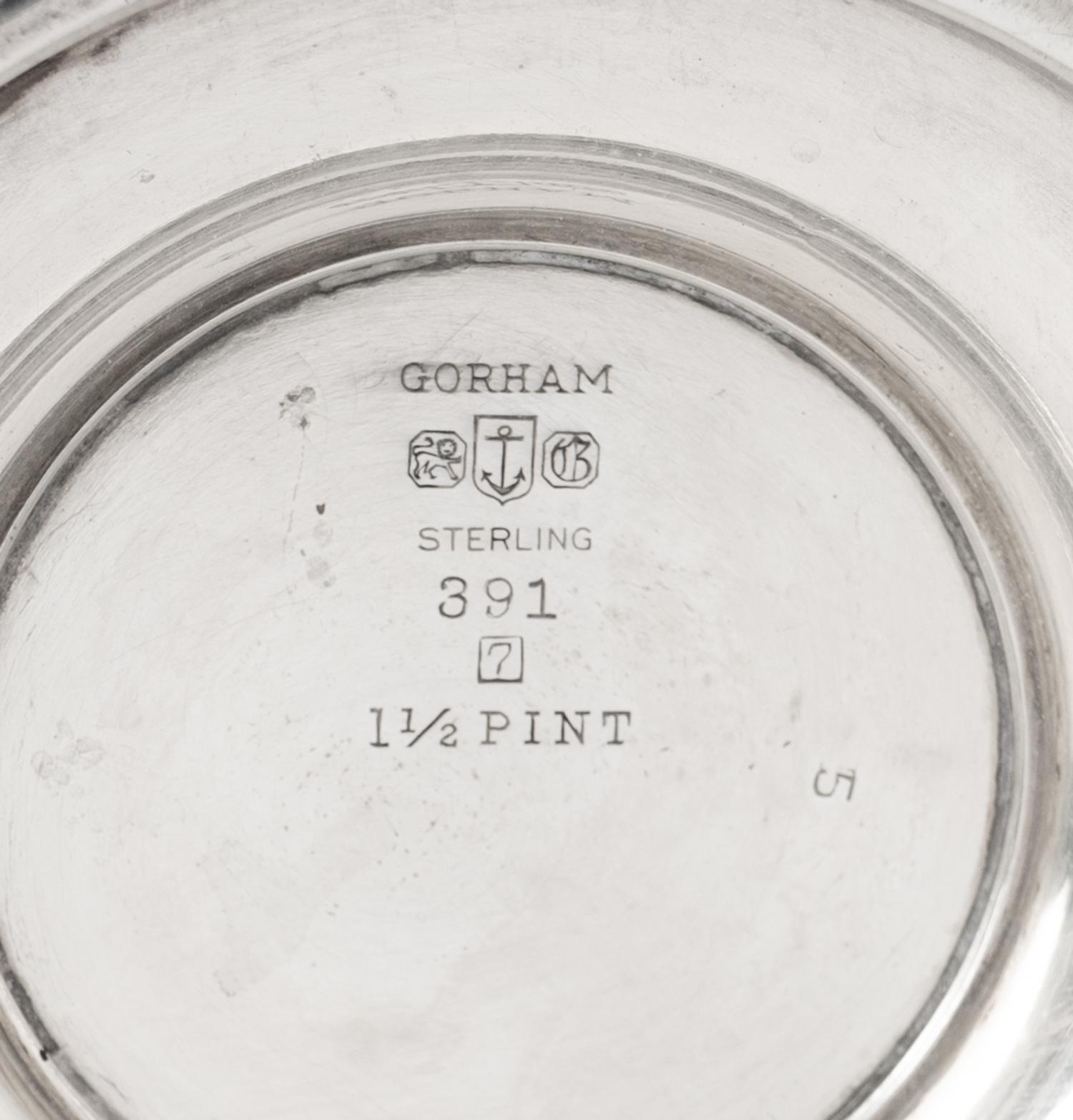 Two American Silver Coffee Pots — 20TH CENTURY