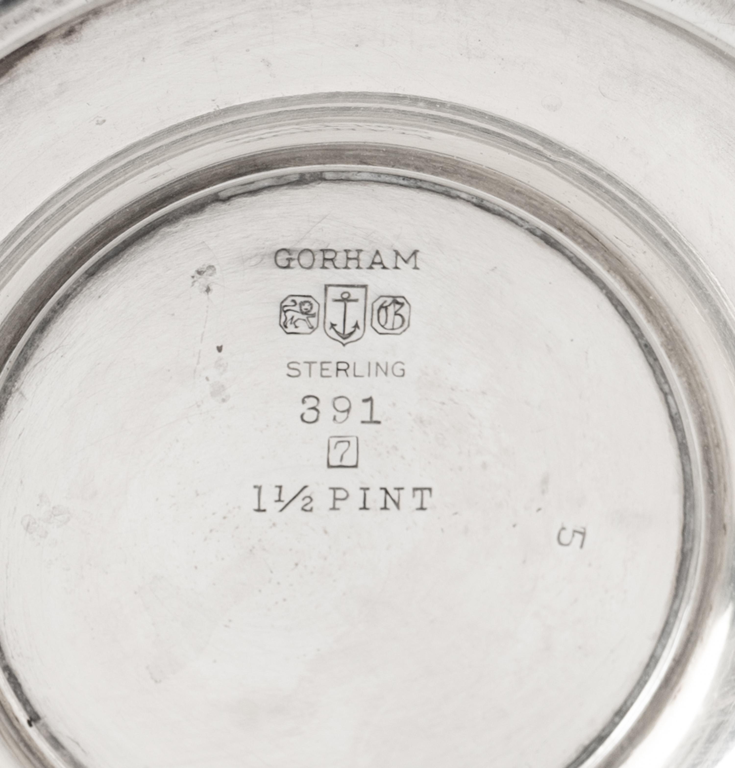 Two American Silver Coffee Pots — 20TH CENTURY