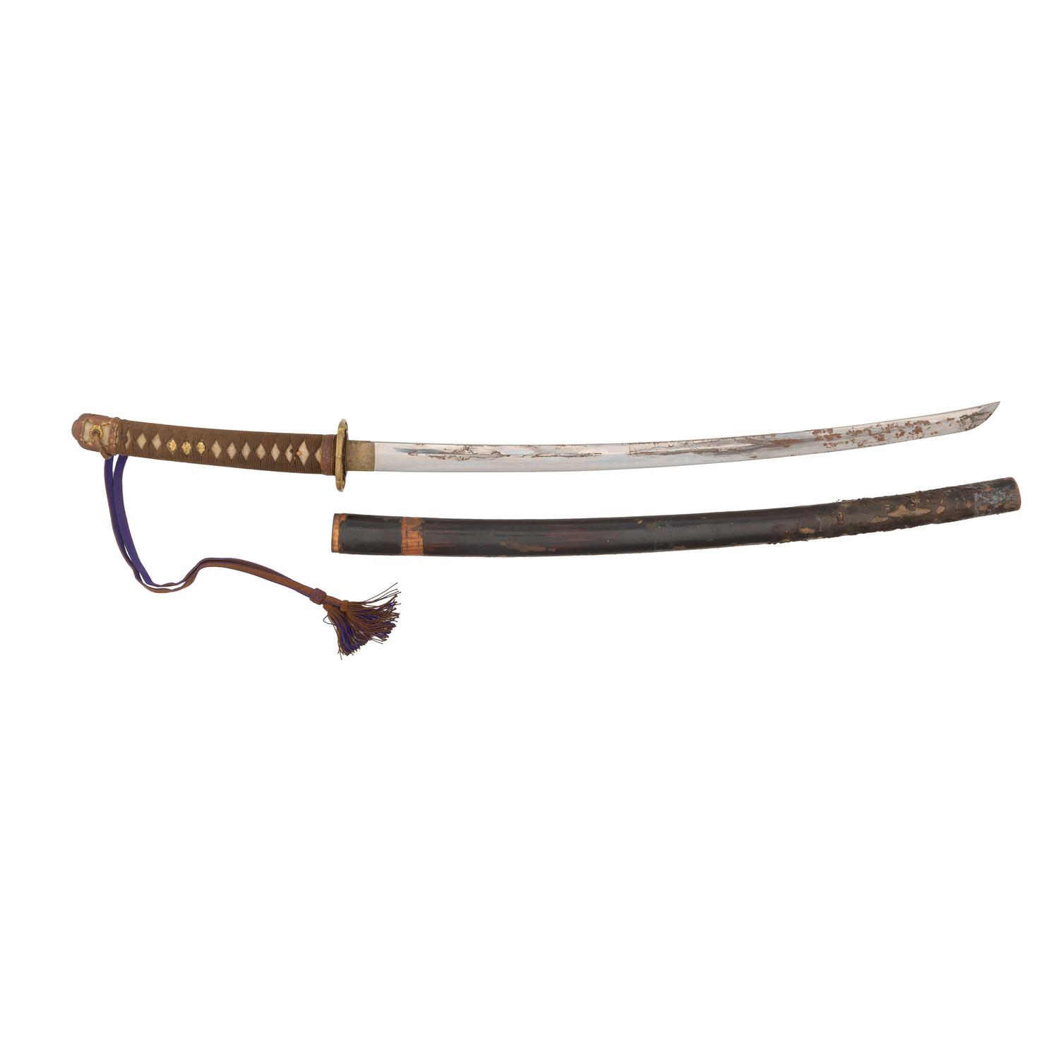 Signed WWII-era Japanese Shin Gunto