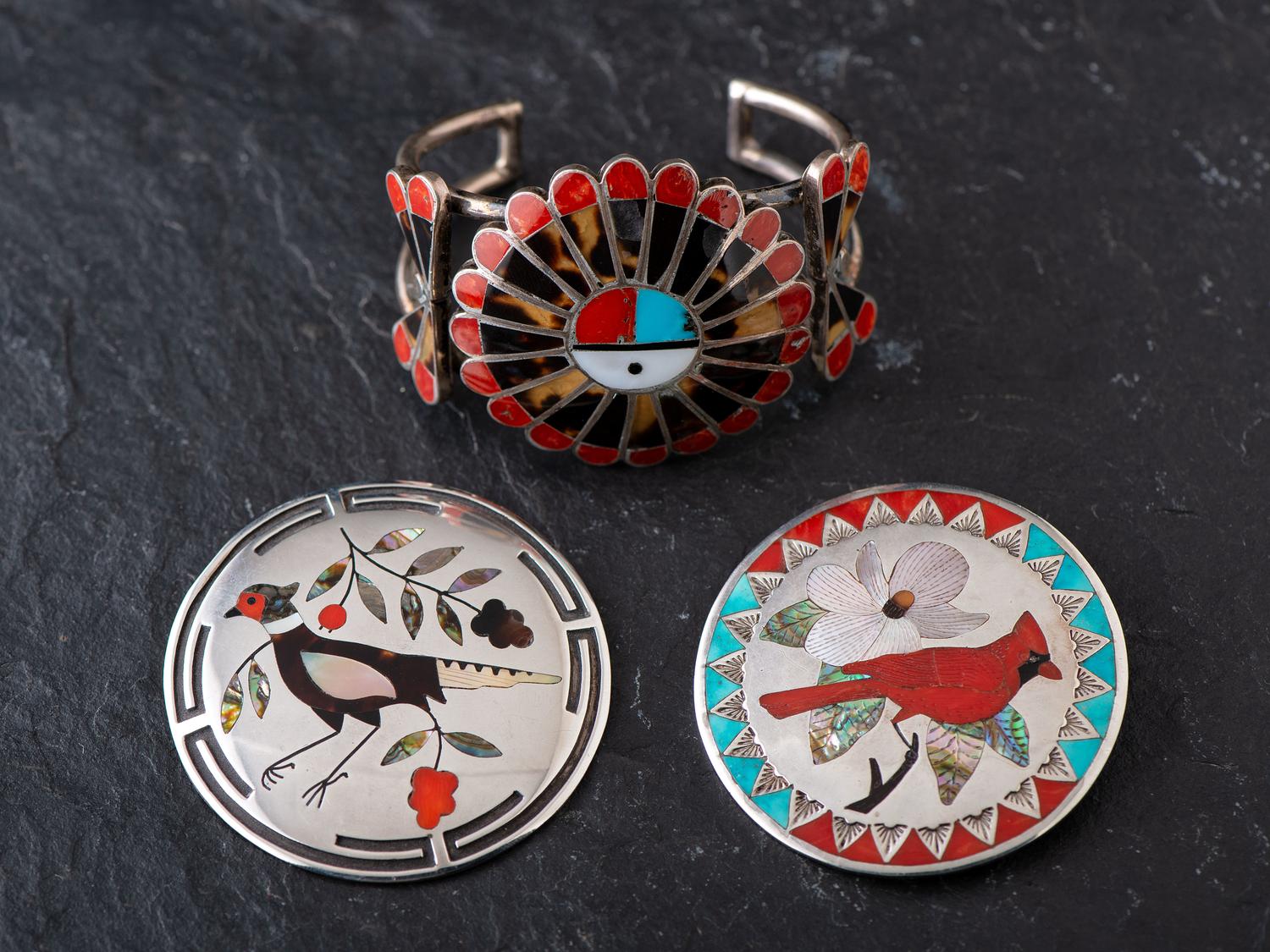 Zuni Mosaic Inlay Jewelry