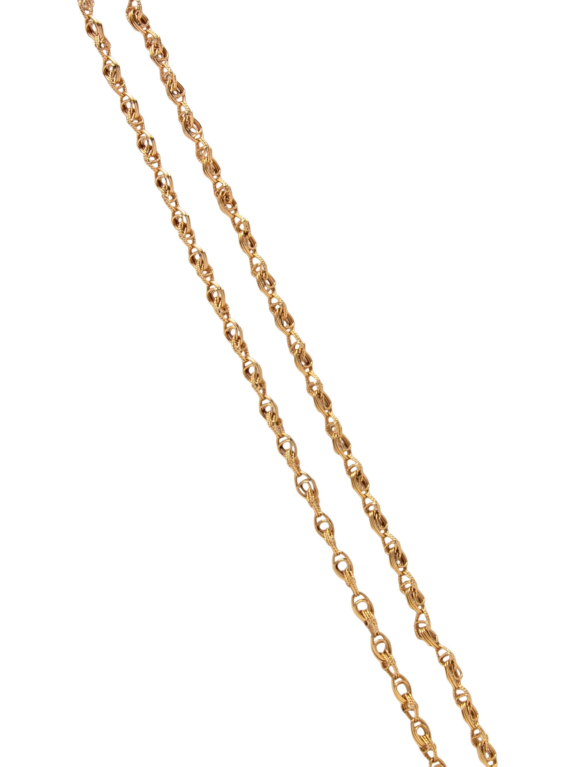 YELLOW GOLD NECKLACE