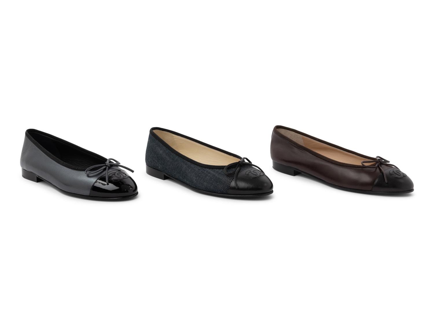 Three Pairs of Chanel Shoes