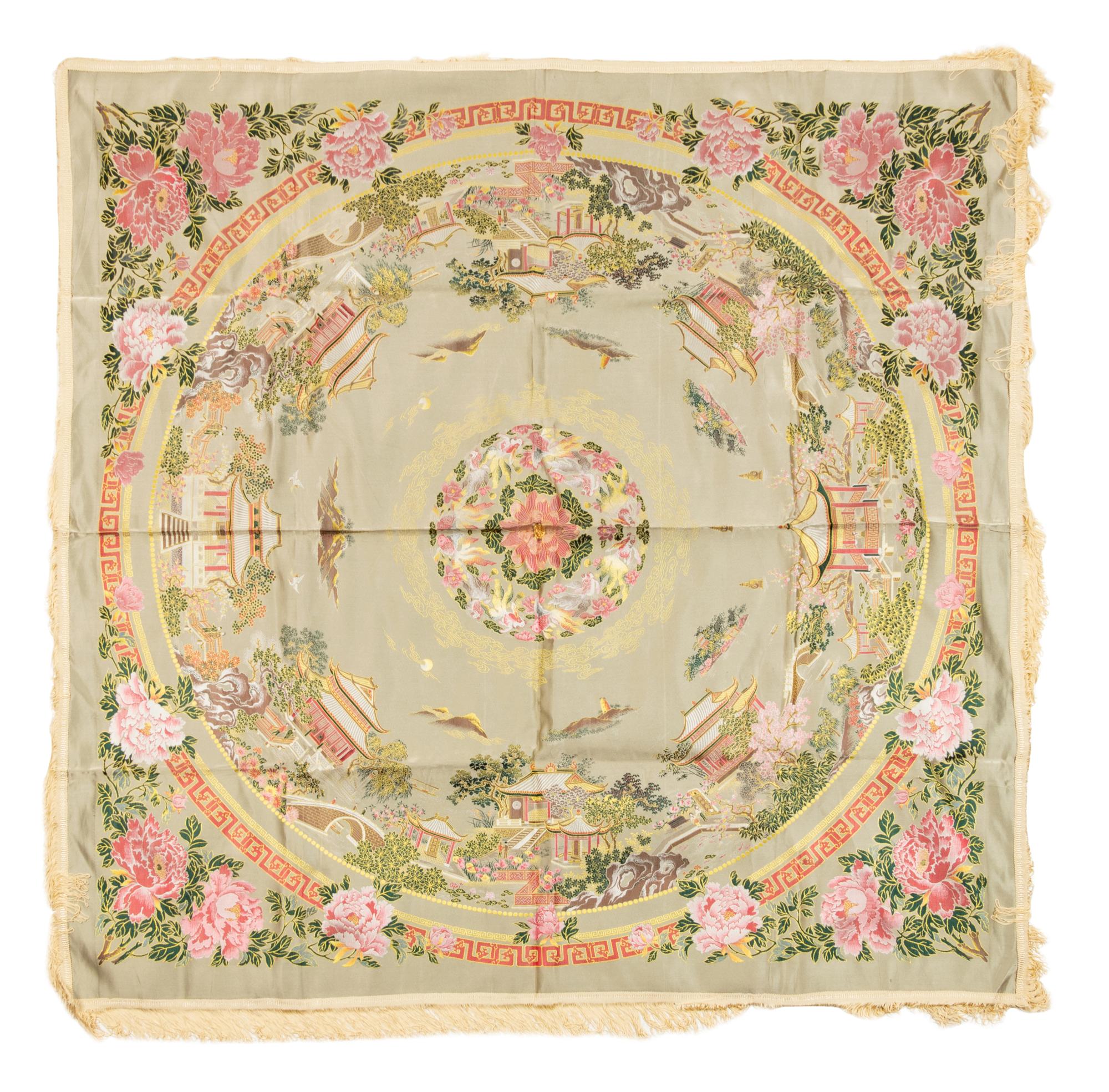 Twenty Five Chinese Embroidered Silk Panels