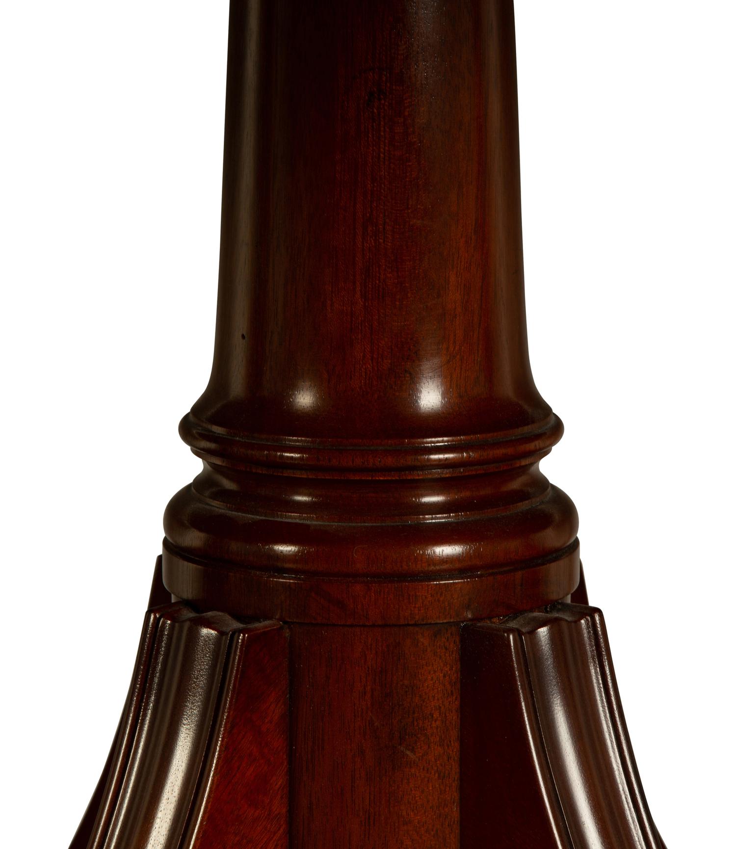 A Regency Style Mahogany Triple Pedestal Dining Table — 20TH CENTURY