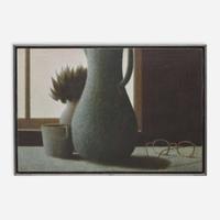 Robert Kipniss (American, b. 1931) Still life w/ eye glasses