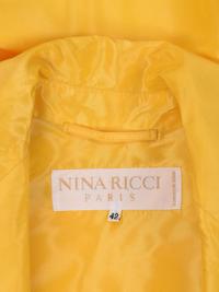 NINA RICCI, TAFFETA BELTED TRENCH COAT