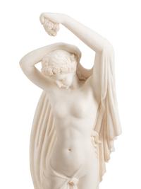 A Pair of Continental Marble Figural Groups