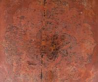 A Chinese Red Lacquered 'Dragon' Low Table, Kangzhuo
