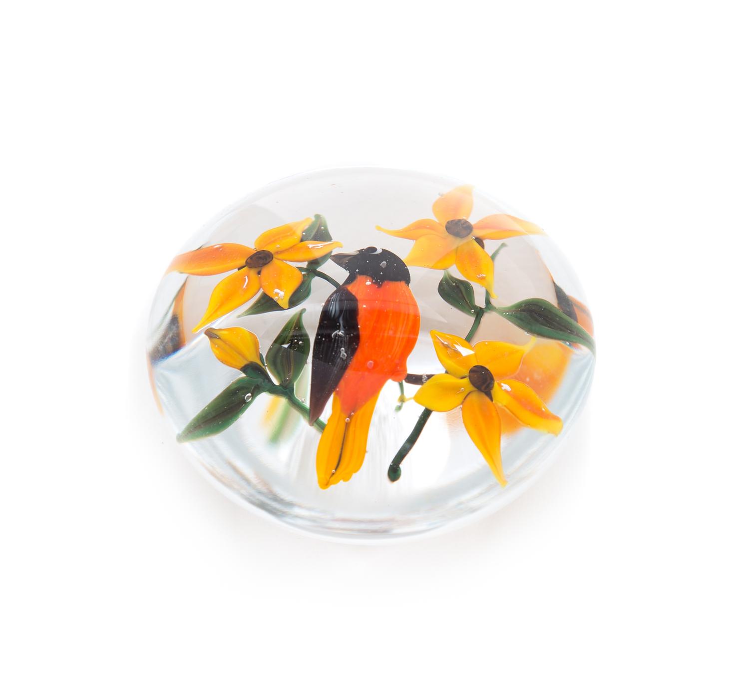 Rick Ayotte, (American), a miniature paperweight