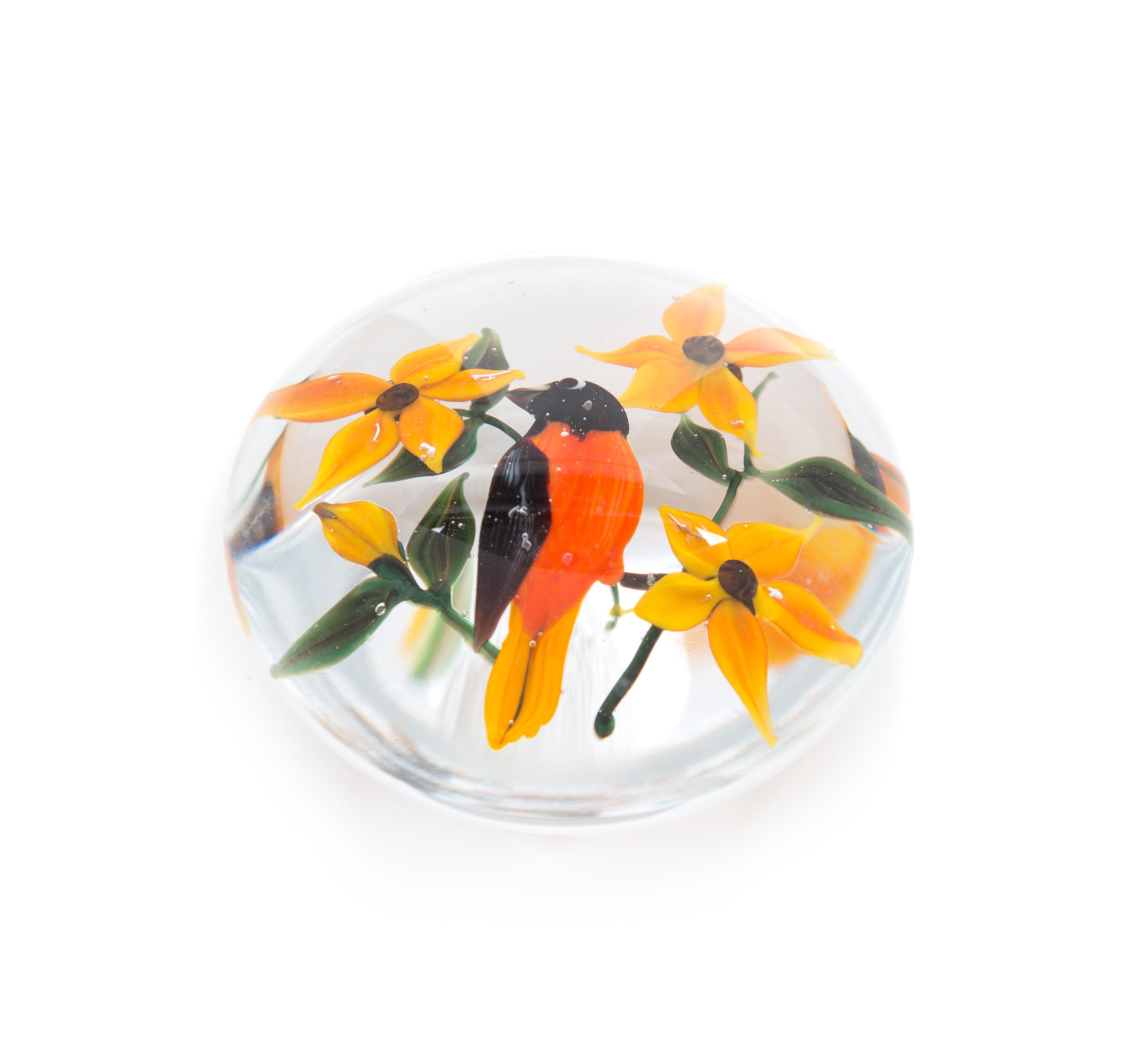 Rick Ayotte, (American), a miniature paperweight