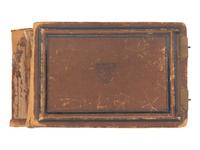 [EARLY PHOTOGRAPHY]. CDV album containing photographs of Mexican and European royalty, generals, and government officials, incl. Benito Juárez and his family.