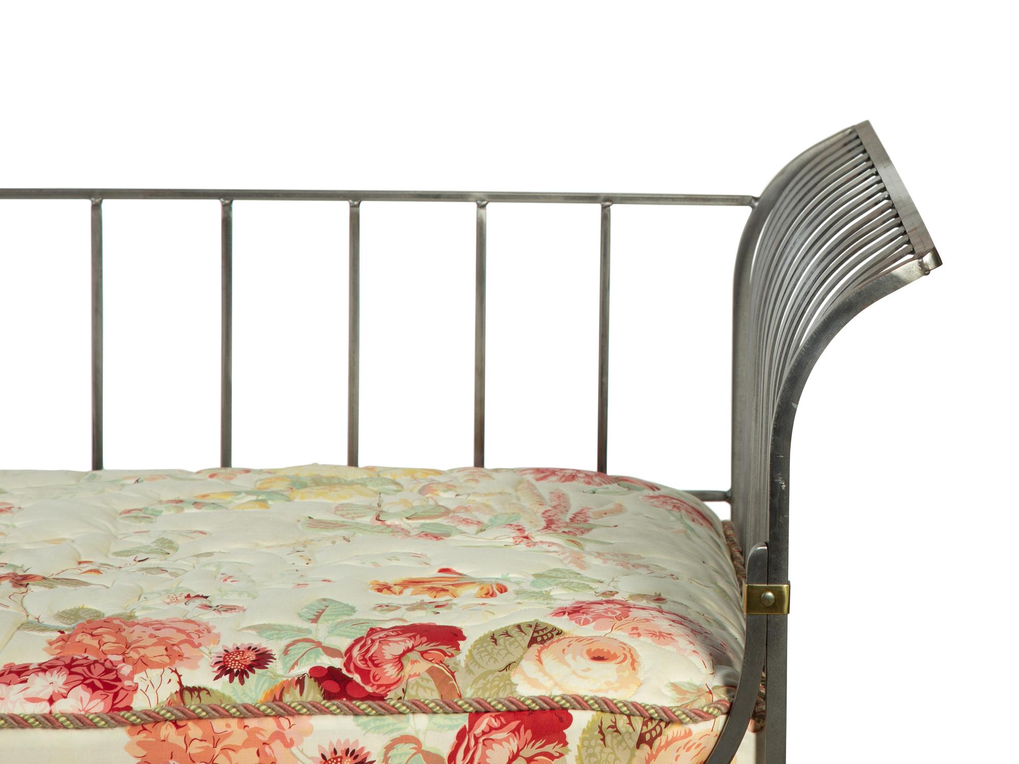 A Neoclassical Style Steel Day Bed — 20TH CENTURY