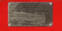 An Original Chicago Stadium Seat Chair From Michael Jordan Rookie Era,