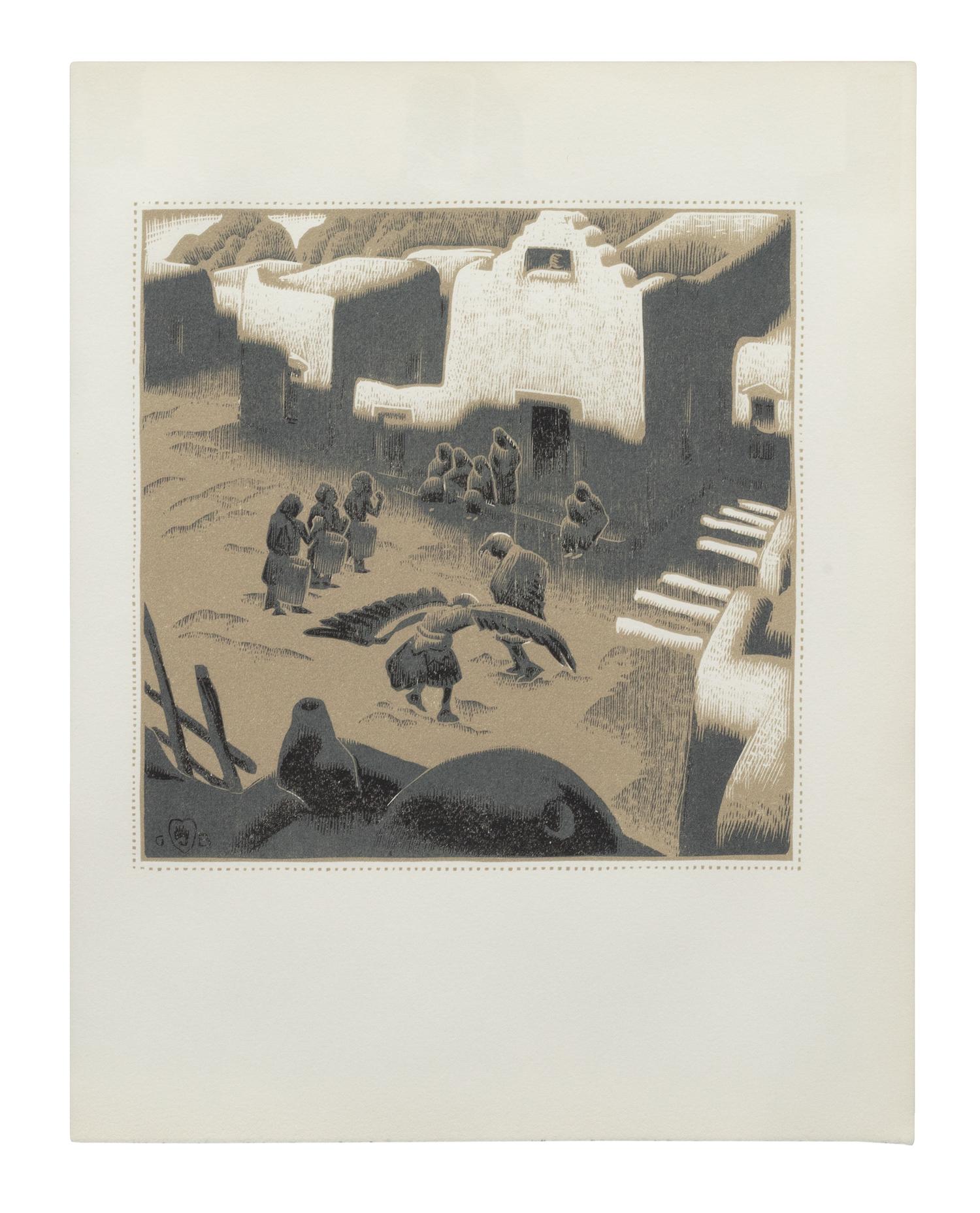 Taos Eagle Ceremony- Tesuque Pueblo , 1932