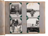 [VIETNAM]. Photo album and accompanying paperwork identified to African American US Army Sergeant Howard L. Cooper. Ca 1960s.
