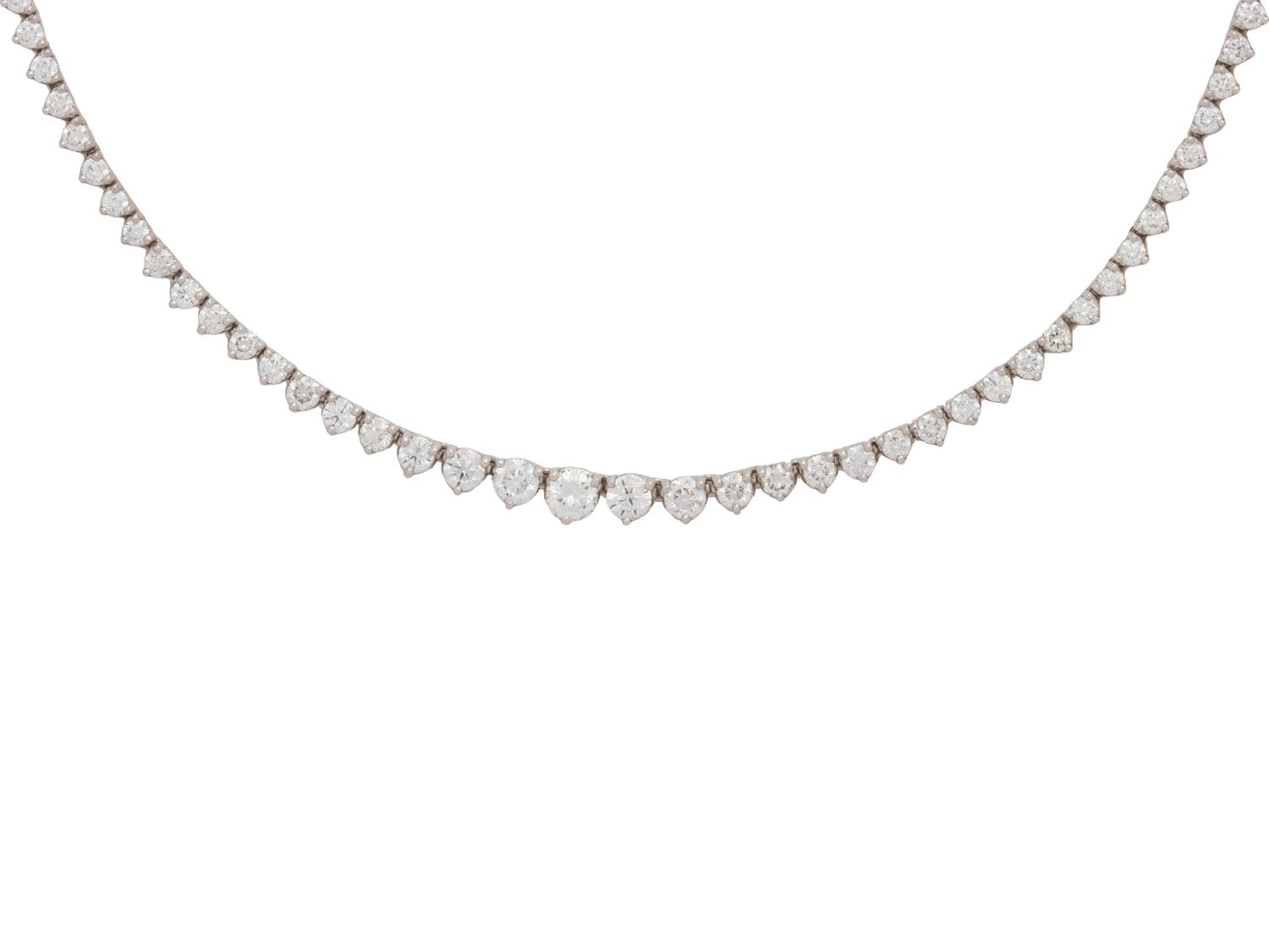 DIAMOND RIVIÈRE NECKLACE