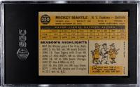 A Group of 1960 Topps Mickey Mantle Baseball Cards