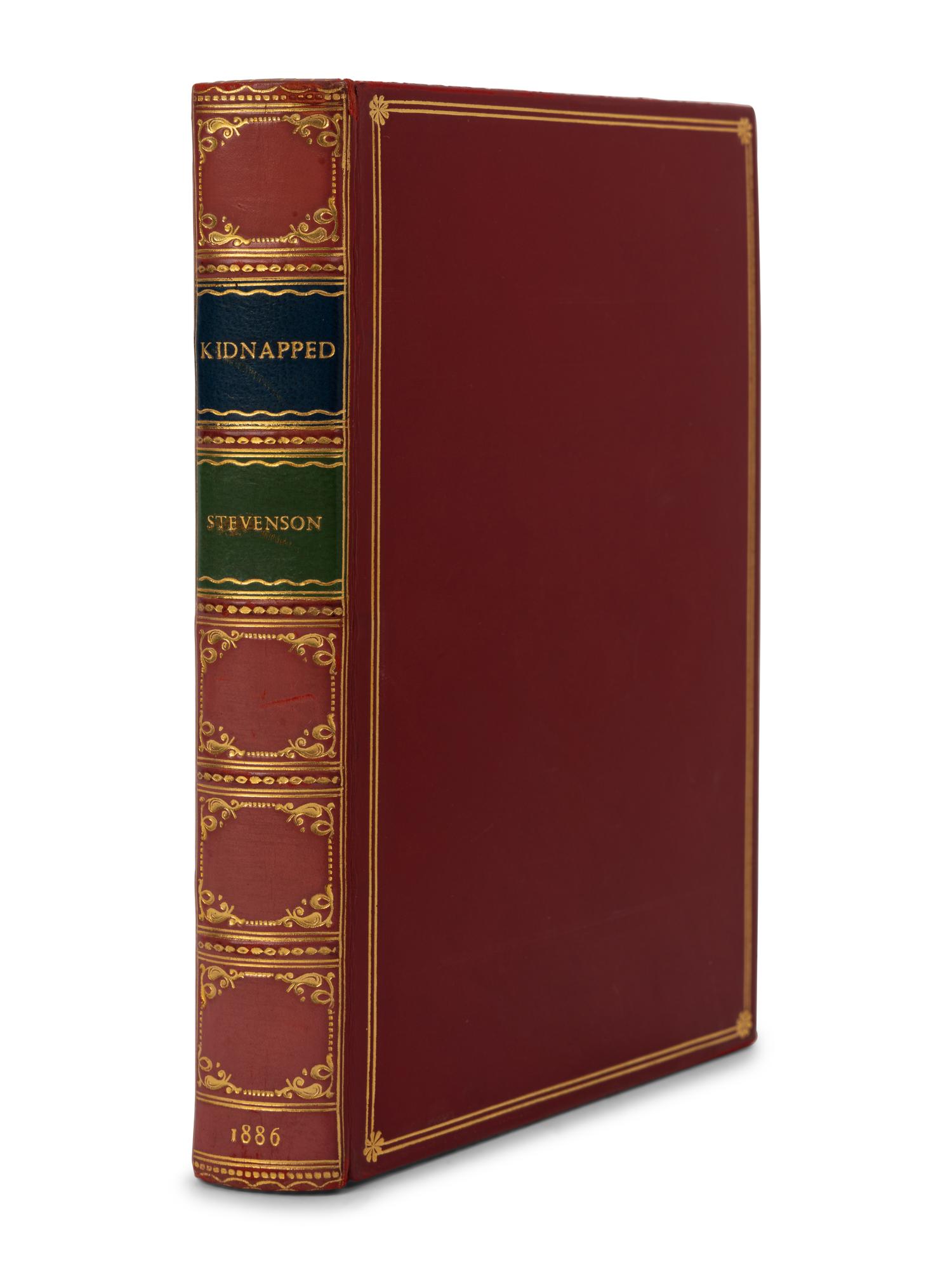 STEVENSON, Robert Louis. (1850-1894). Kidnapped; Being Memoirs of the Adventures of David Balfour in the Year 1751. [London]: Cassell & Company, 1886.