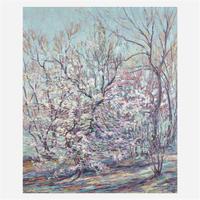 Maude Drein Bryant (American, 1880-1946) Blossoming Trees