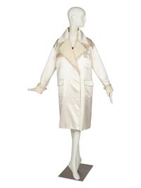 Chanel Satin Evening Trench Coat, Fall 2019