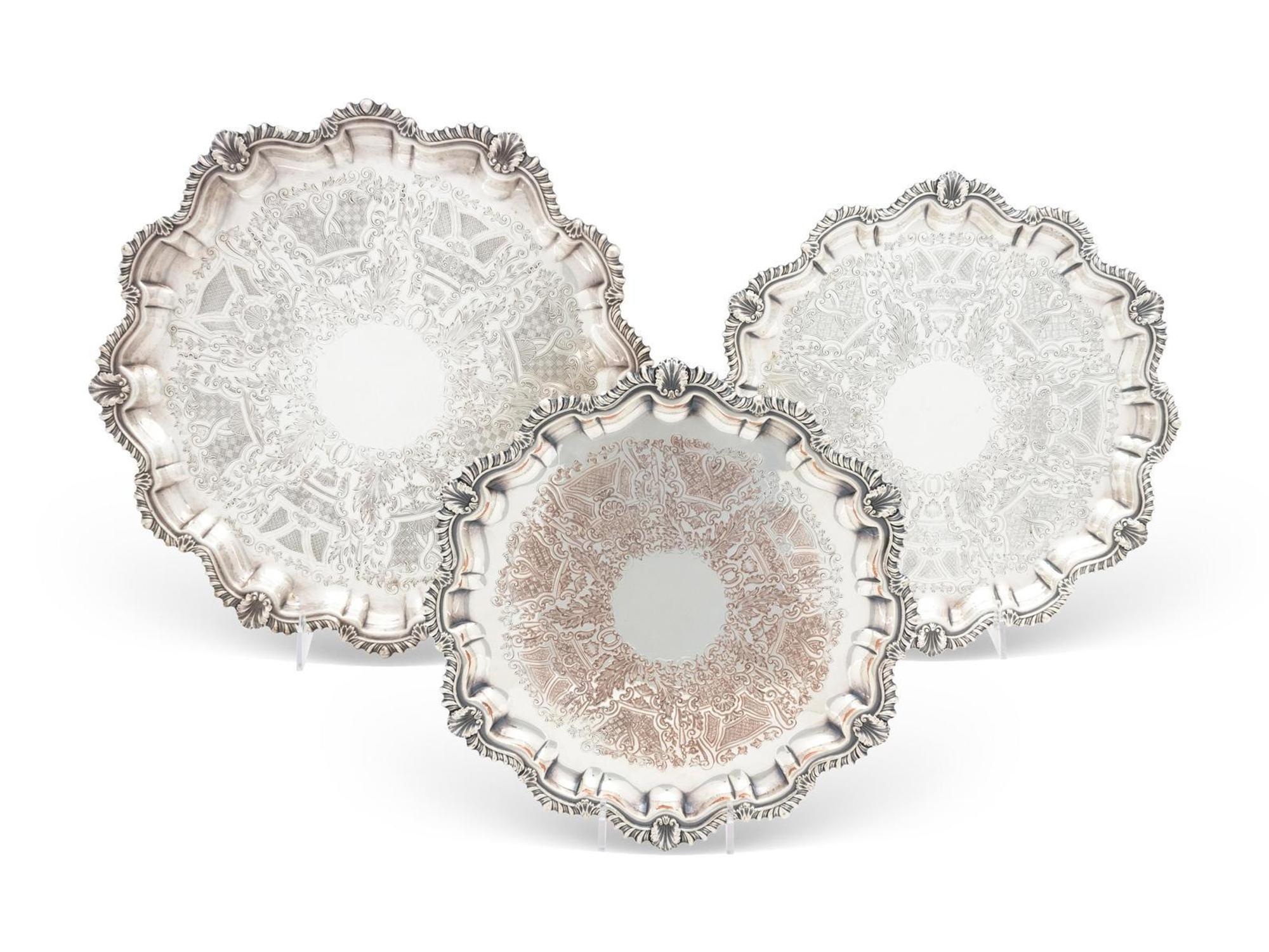 A Collection of English and American Silver-Plate Table Articles