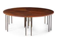 Six-Piece Coffee Table France & Daverkosen, Denmark