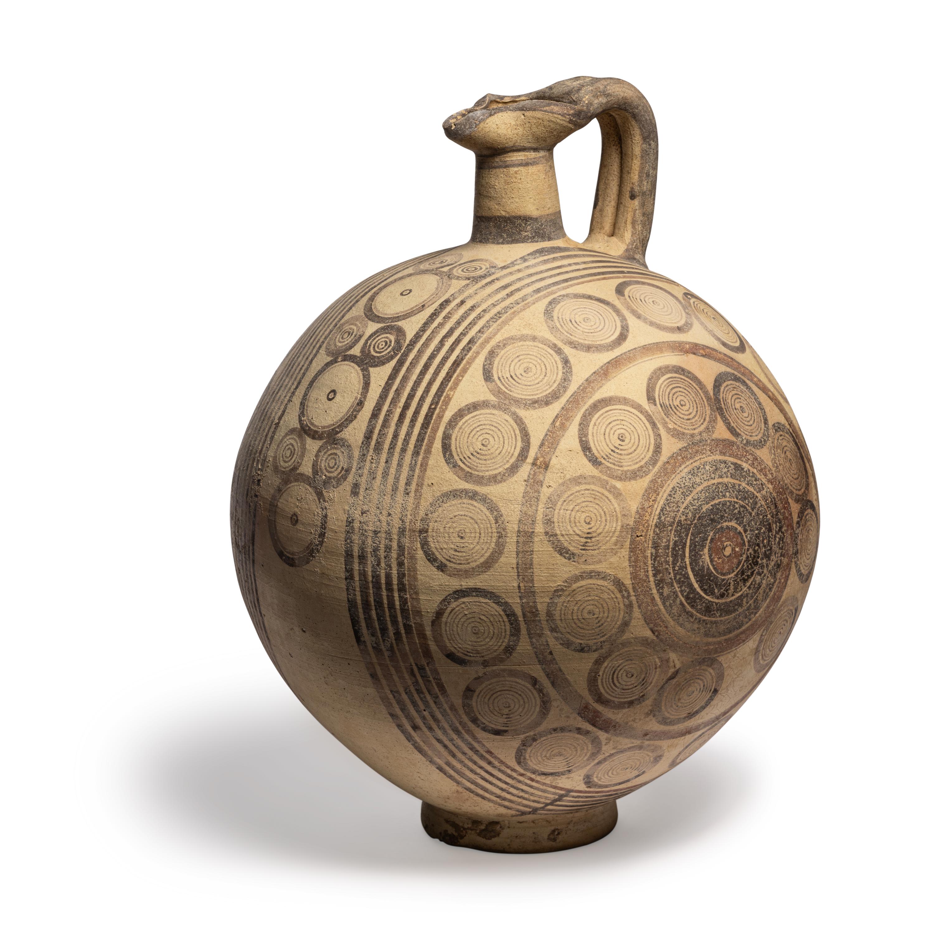 A Cypriot Bichrome-Ware Jug