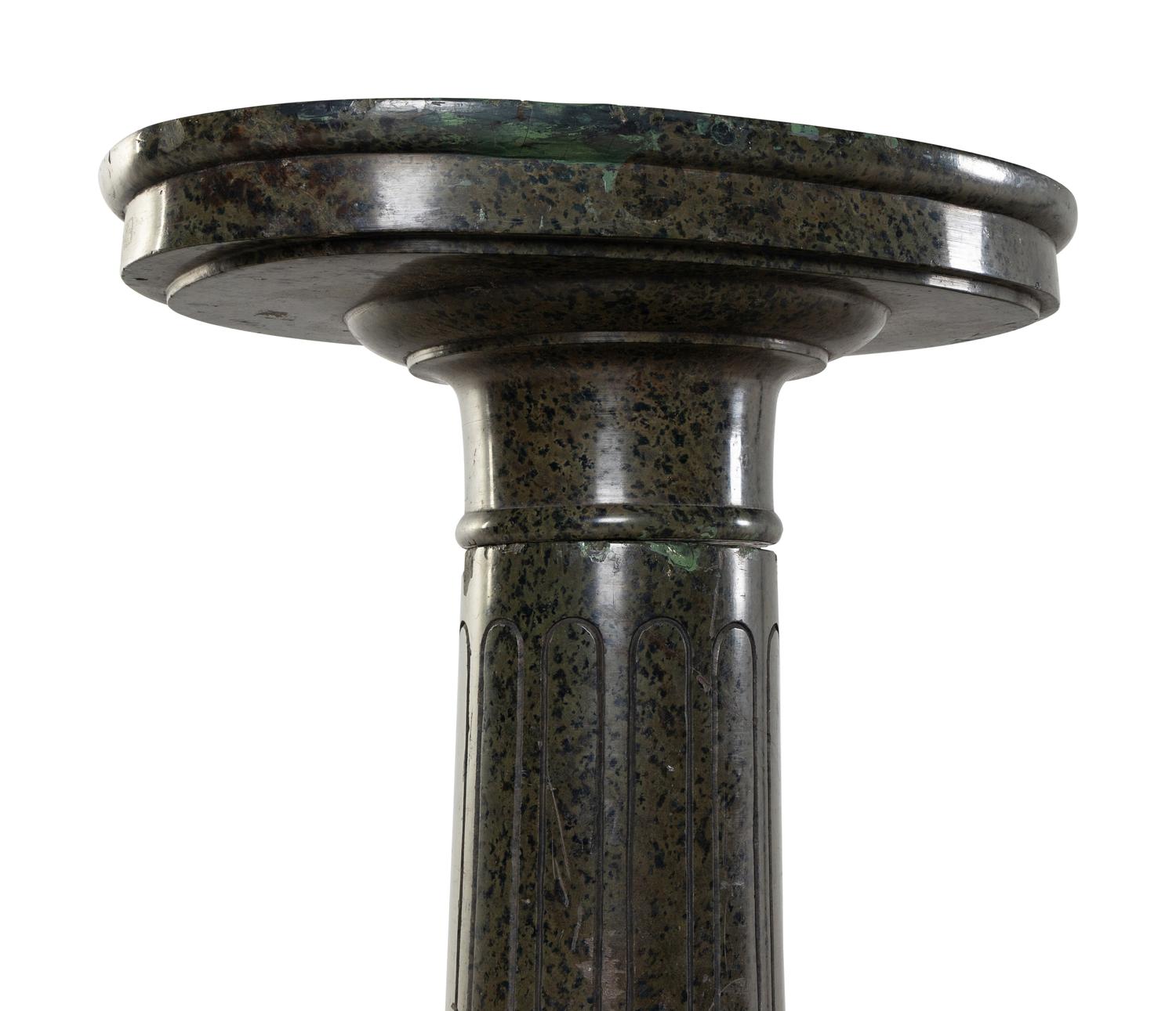 A Continental Marble Pedestal