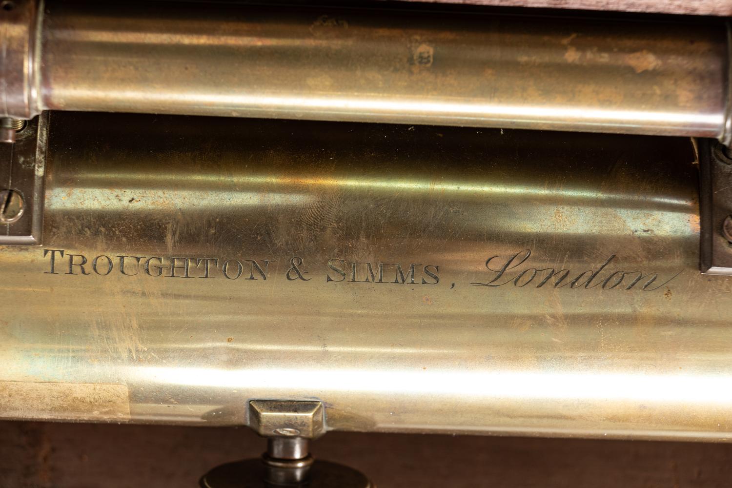 Two English Brass Astronomical Telescopes