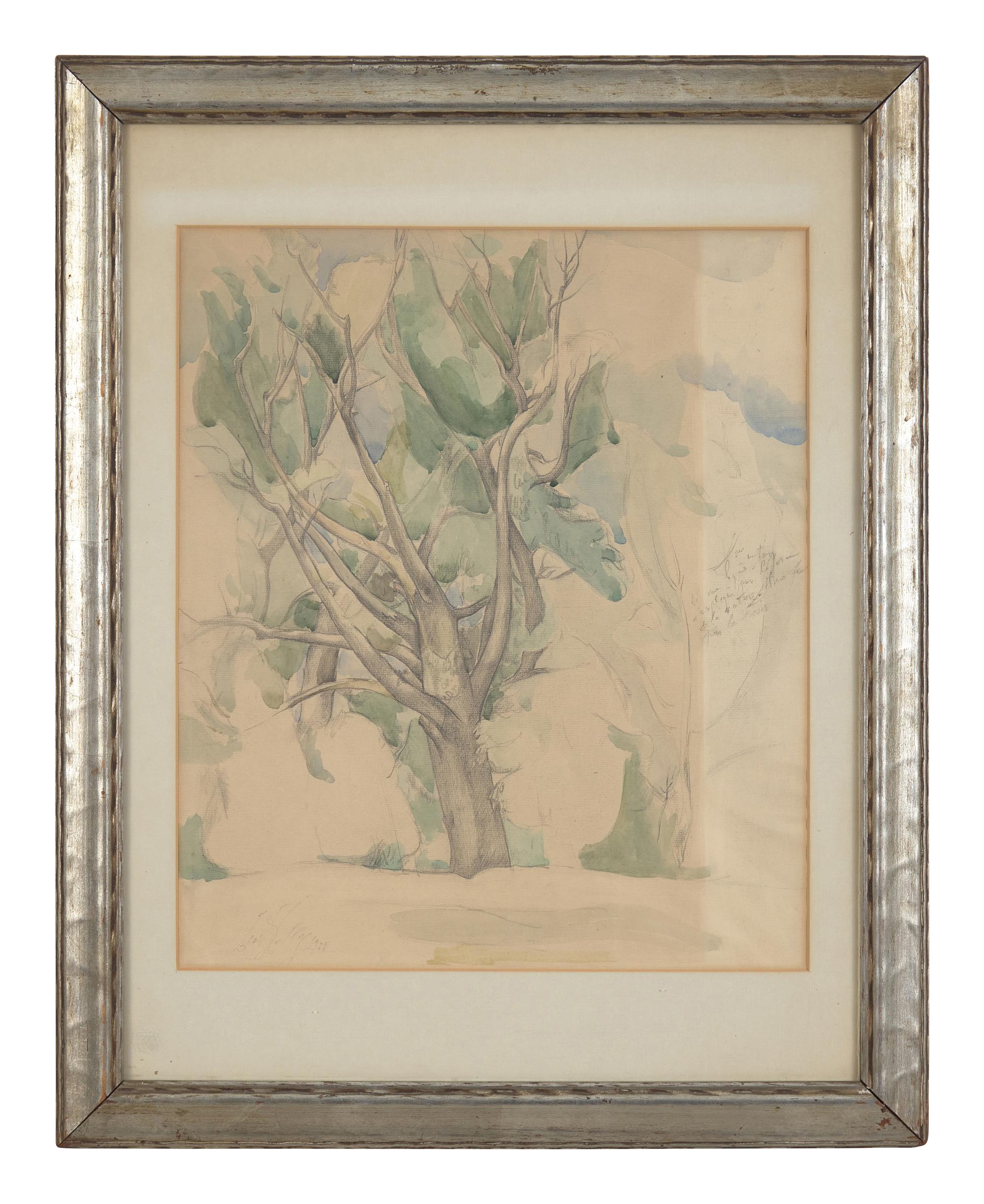 Landscape with Solitary Tree, 1928