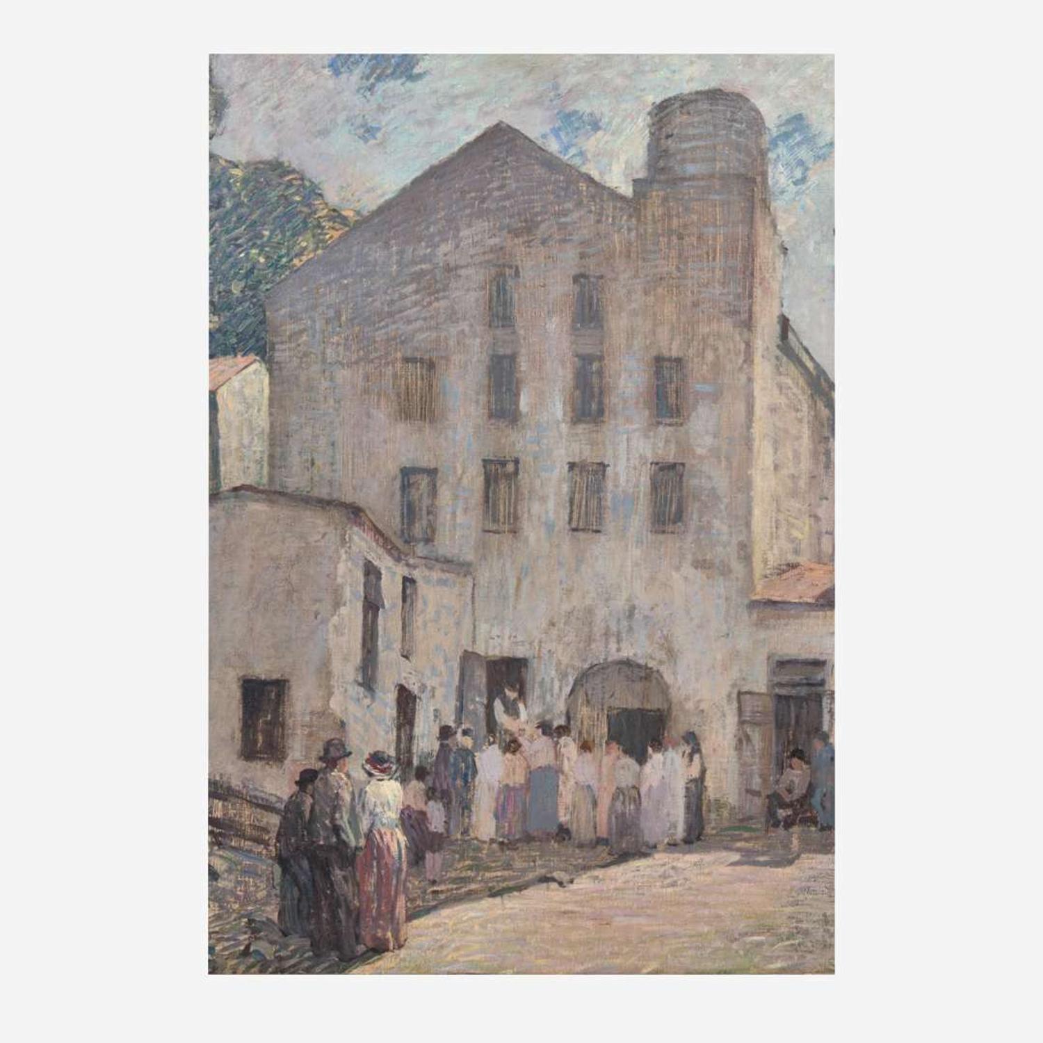 The Silk Mill , circa 1912-1913