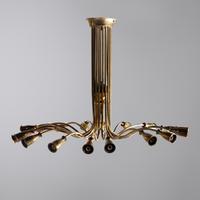 Attributed to Angelo Lelii for Arredoluce Mid 20th Century — Italian 18-Arm Chandelier