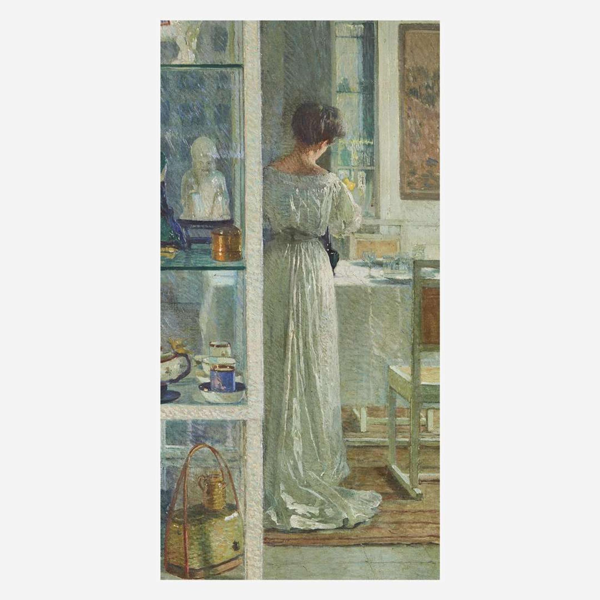 Carl Moll (Austrian, 1861–1945) Weißes Interieur (White Interior)