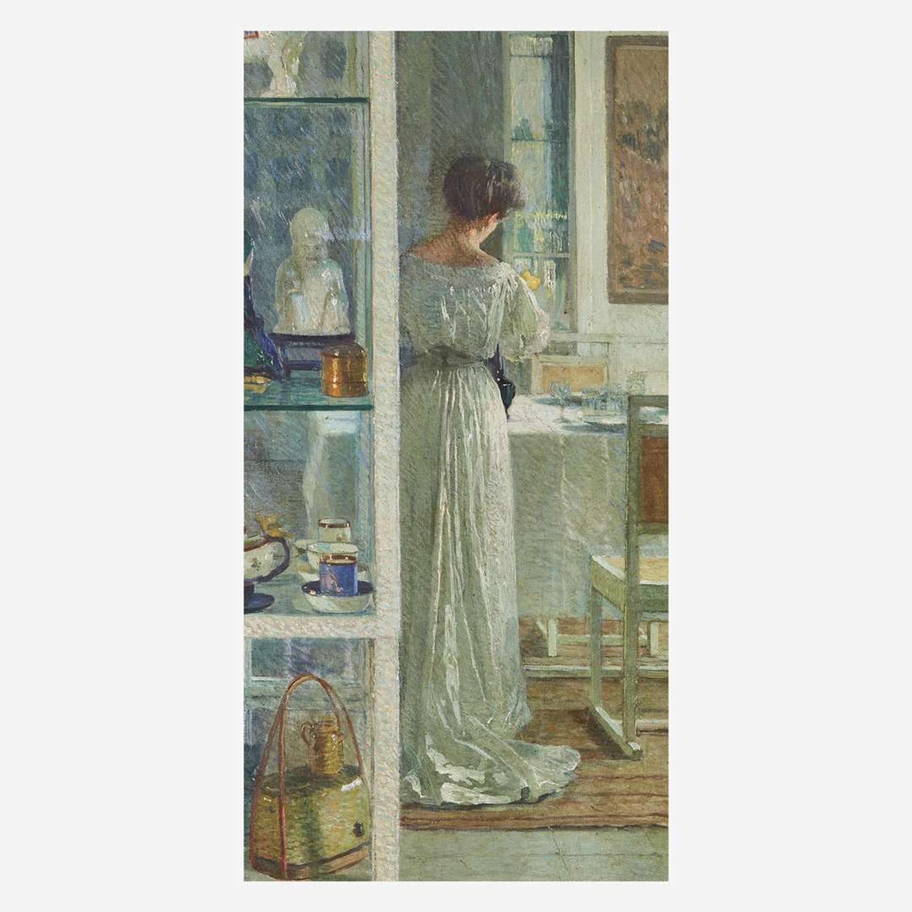 Carl Moll (Austrian, 1861–1945) Weißes Interieur (White Interior)