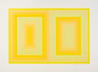 Richard Anuszkiewicz, (American, b. 1930), Untitled, 1973 (two works)