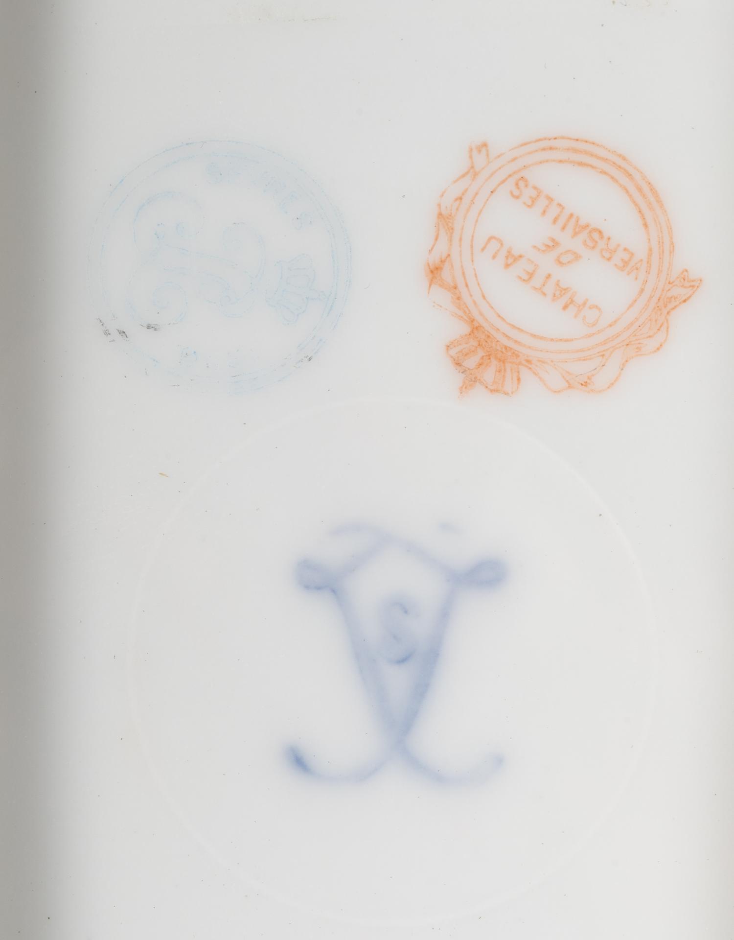 A Sèvres Style Porcelain Plate