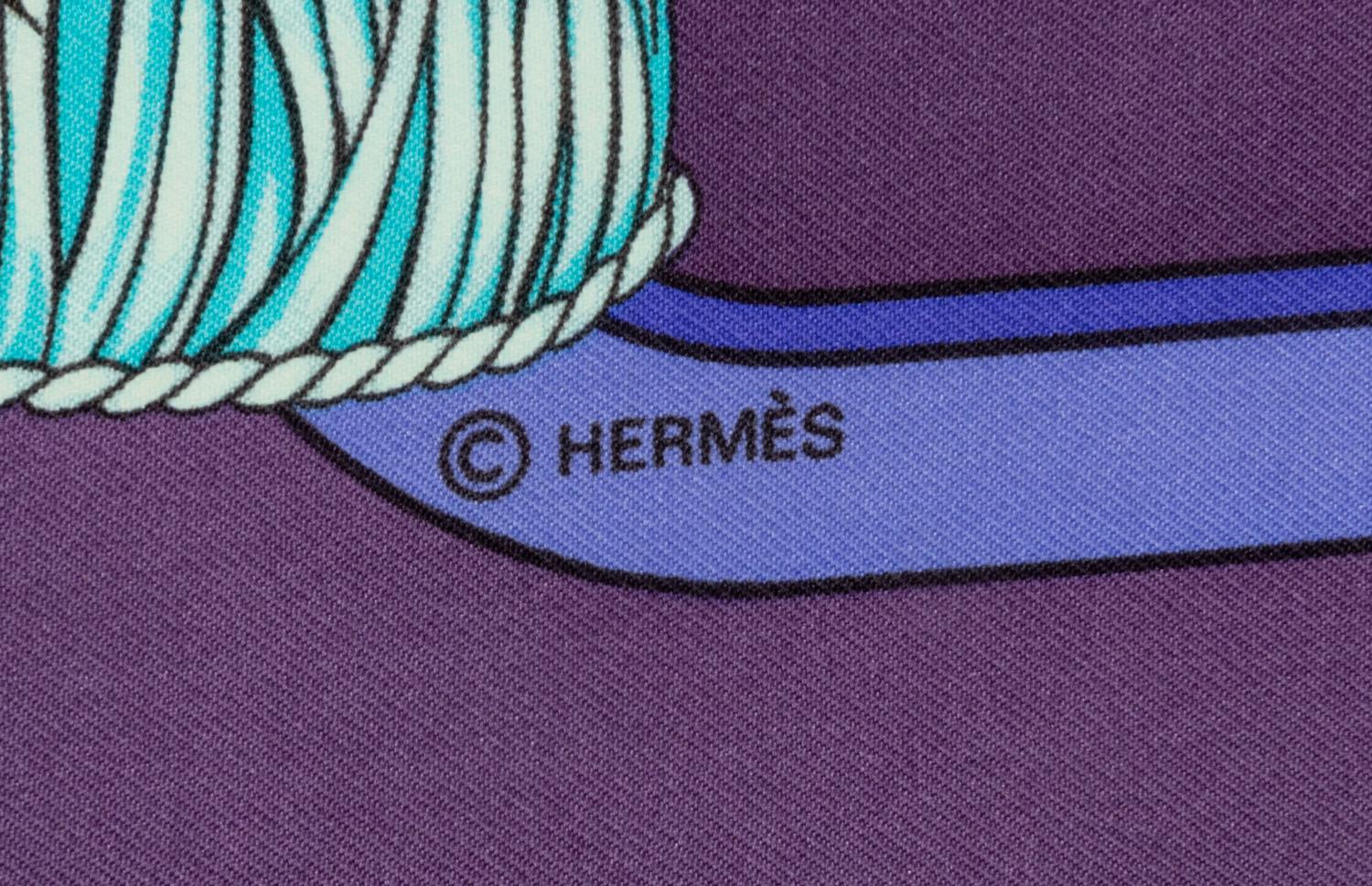 Three Scarves: Two 90 cm Hermès, One Ferragamo