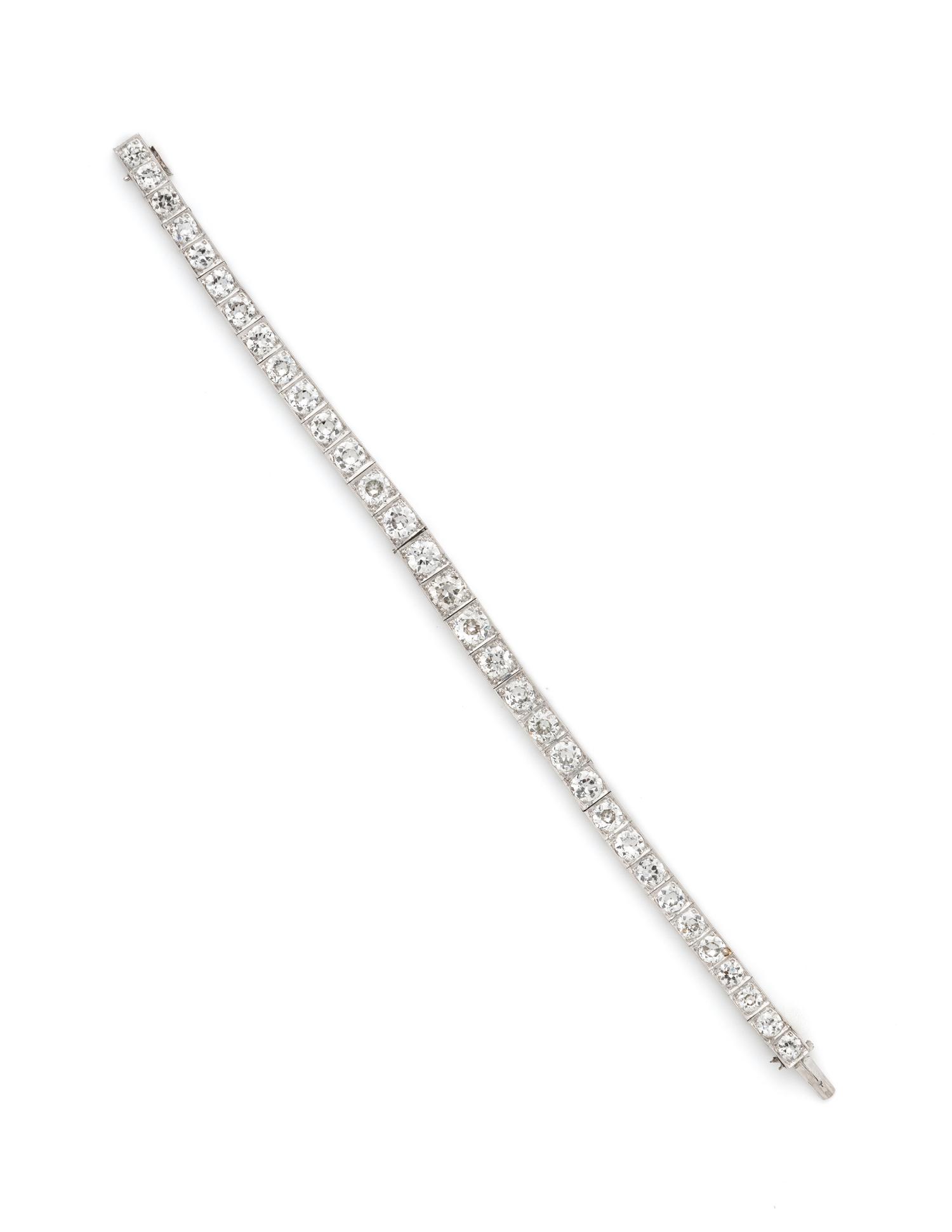 ART DECO, DIAMOND BRACELET