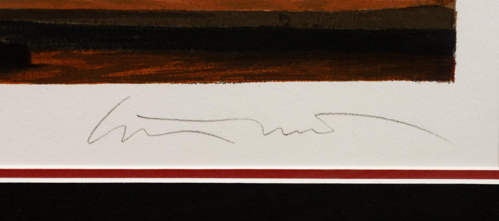Desert Sunset, Printer's Proof