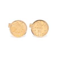YELLOW GOLD CUFFLINKS