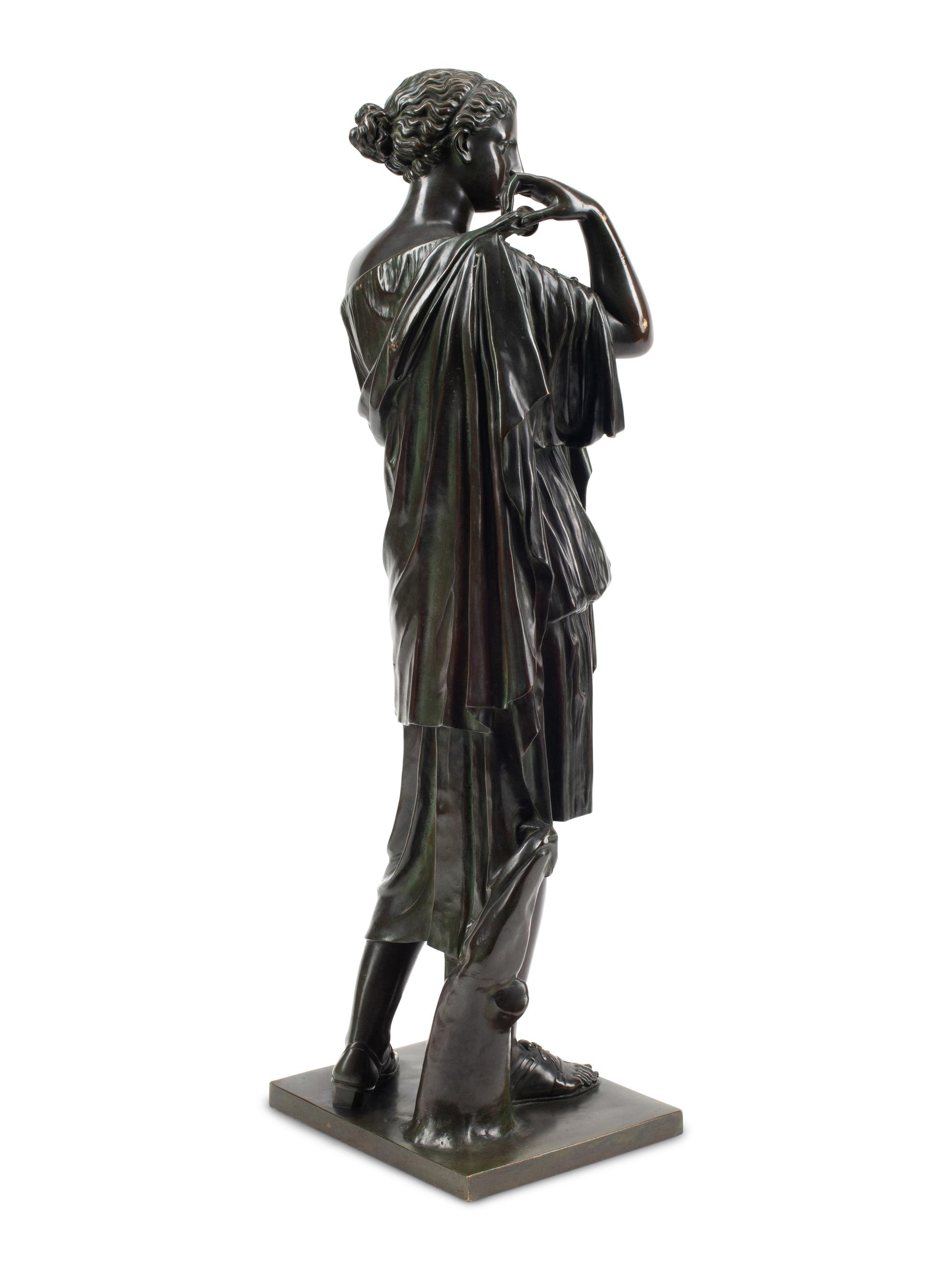 A Continental Neoclassical Bronze Figure