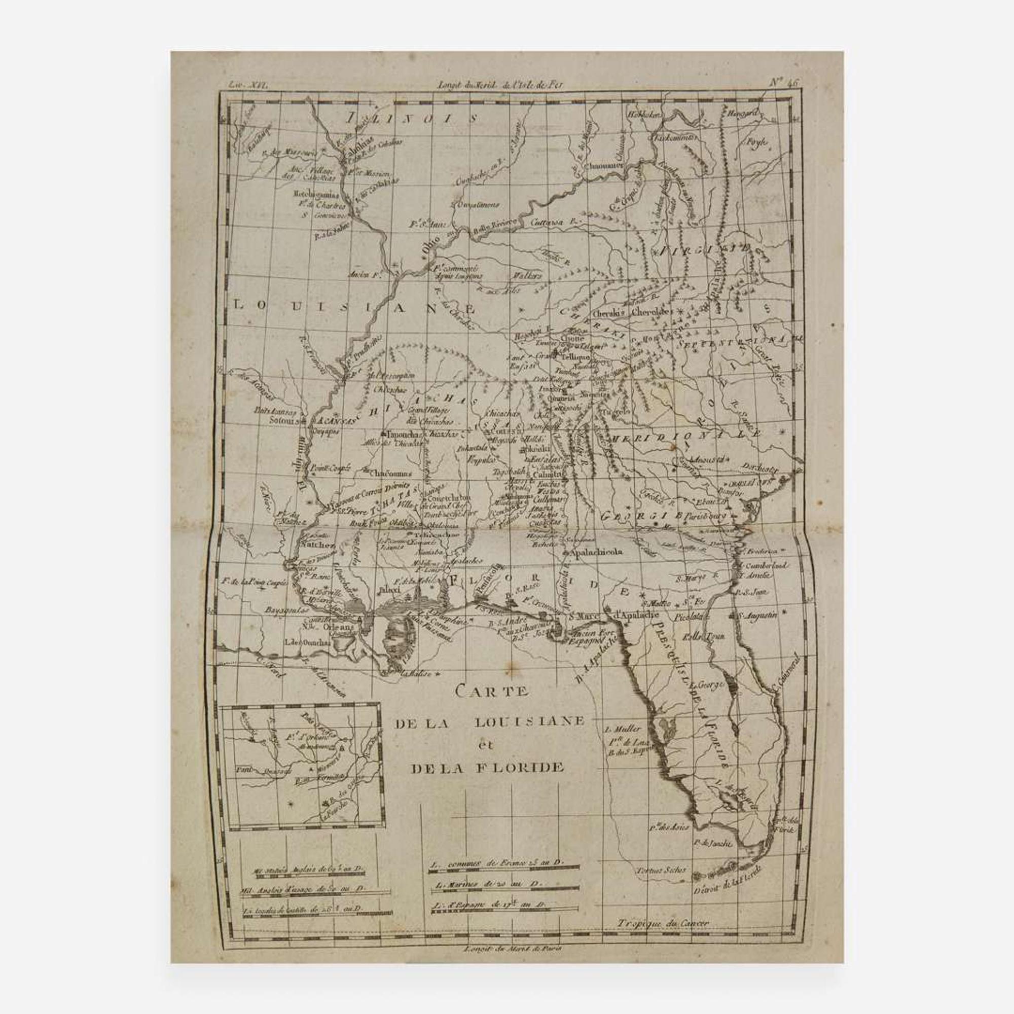 [Maps & Atlases] (Bonne, Rigobert) Atlas de toutes les parties connues du Globe Terrestre, dresse...