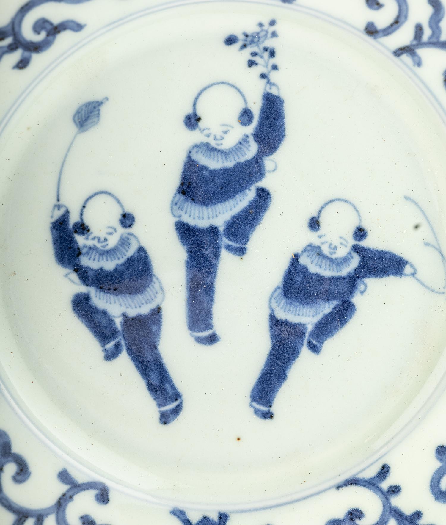 Three Japanese Porcelain Plates
