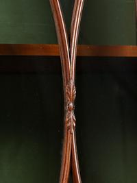 A Federal Inlaid and Figured Cherrywood Cabinet