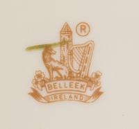 Seven Belleek Summer Briar Articles Height of tallest 7 1/4 inches. — SEVENTH GOLD MARK (1980-1993)