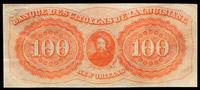 Obsolete $100 Bank Note: Citizens' Bank of Louisiana — NEW ORLEANS, LOUSIANA, CIRCA 1855