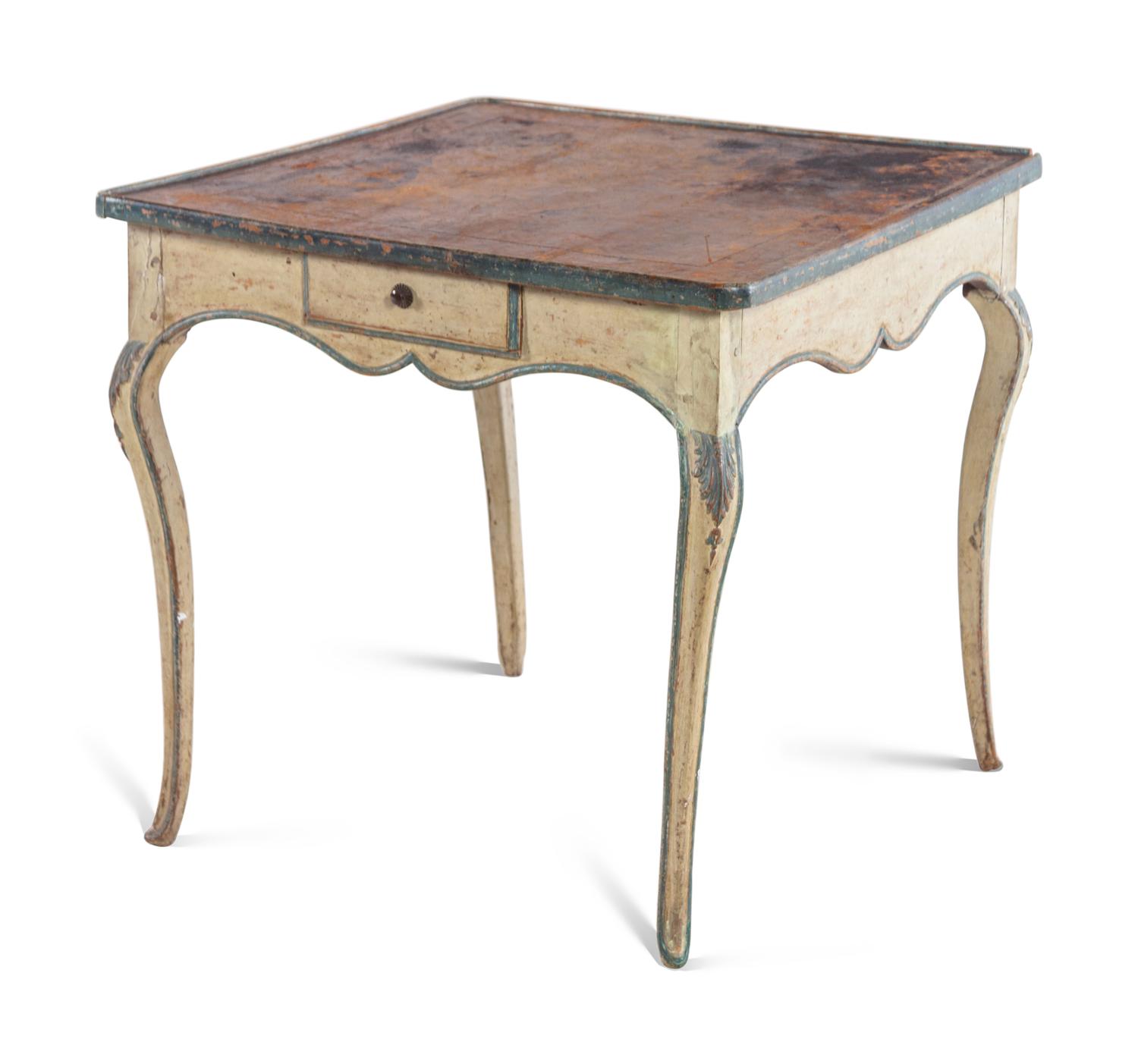 An Italian Painted Game Table