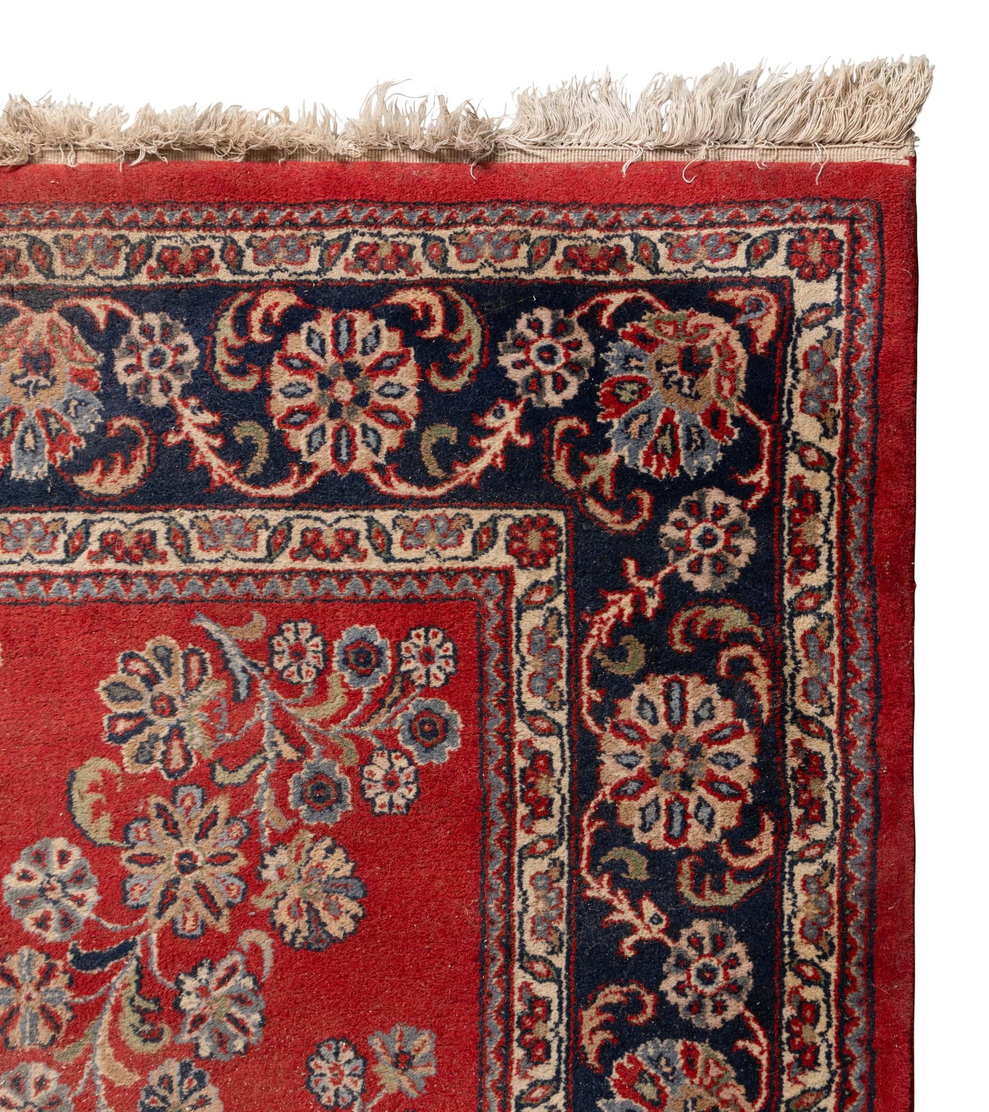 A Indo-Sarouk Rug