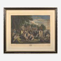 [Philadelphia & Pennsylvania] [Penn, William] William Penn's Treaty with the Indians, when he founded the Province of Pensylvania in North America 1681
