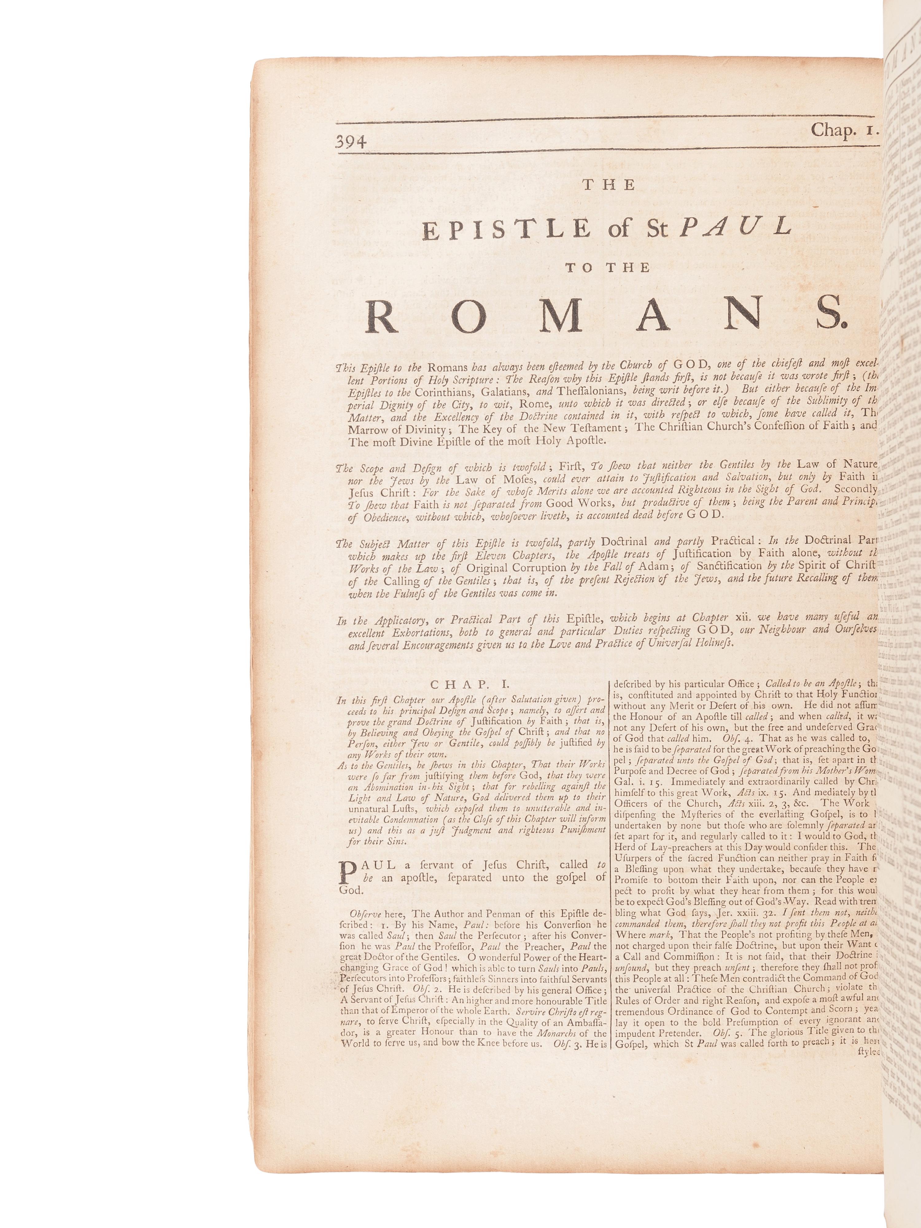 [BIBLES - AMERICAN]. A group of 7 works, comprising: